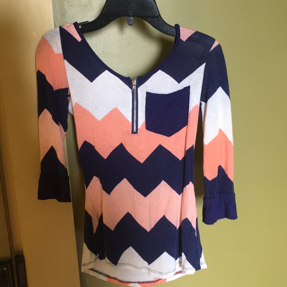 rue21 chevron shirt